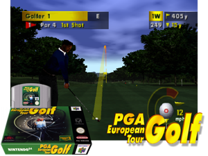 PGA European Tour Golf (Europe) (En,Fr,De,Es,It) Cover